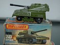 Matchbox - Tank - Tank S-P Gun - 1976 - Green - Metal - 0
